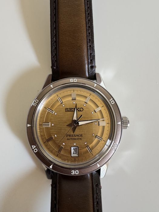 Seiko Presage Style 60’s Golden Yellow raro