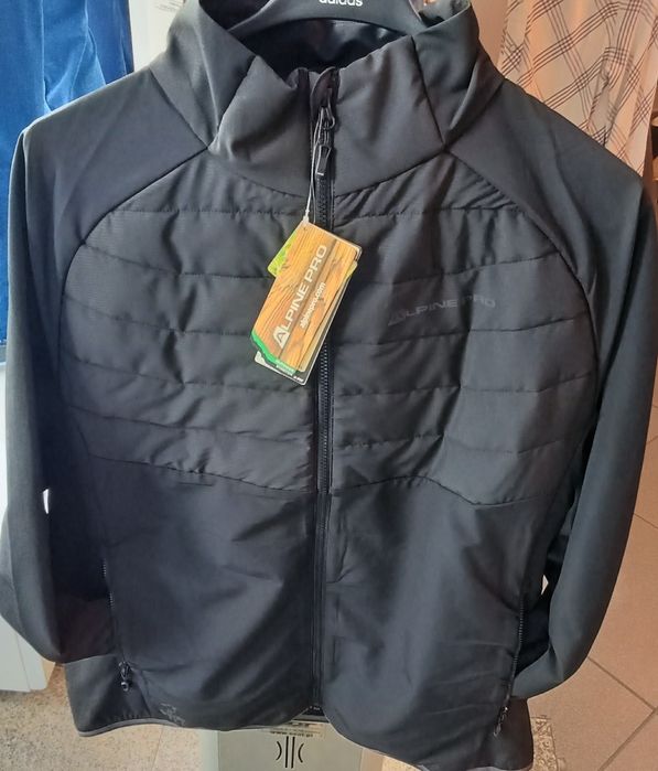 Kurtka męska Alpine Pro Gerl, roz. M Nanotex Wełna Merino NOWA