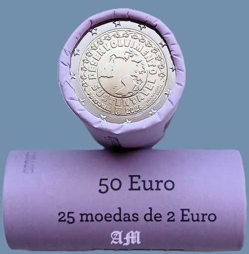 Portugal 2€ Desenvolvimento Sustentável - BNC - Proof - Rolo