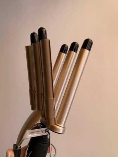 НОВИНКА! Плойка - гофре на п'ять циліндрів для швидкої завивки Стайлер