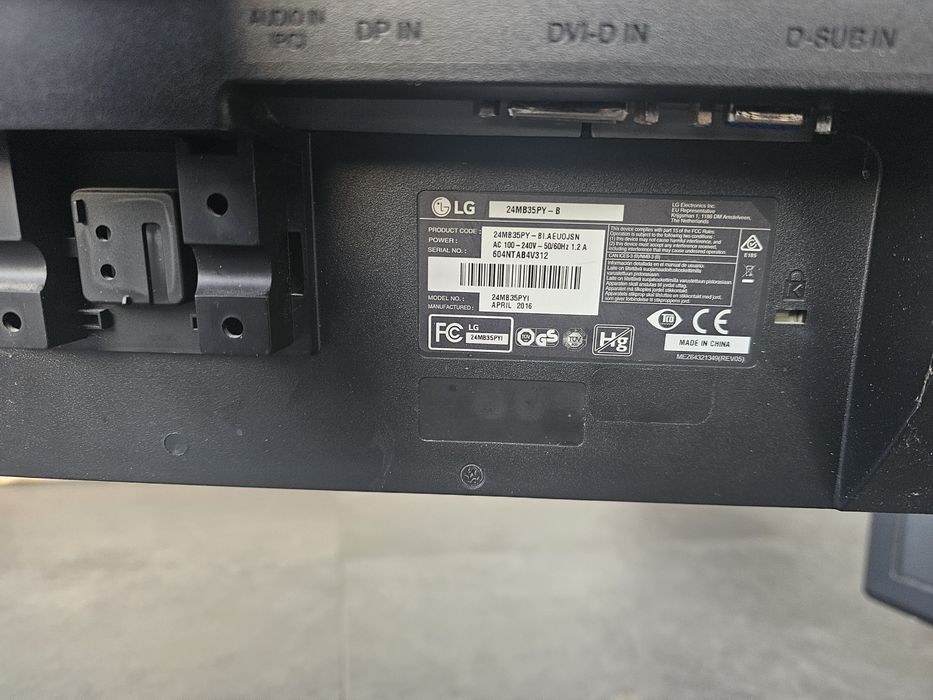 Monitor  Lg , FEC