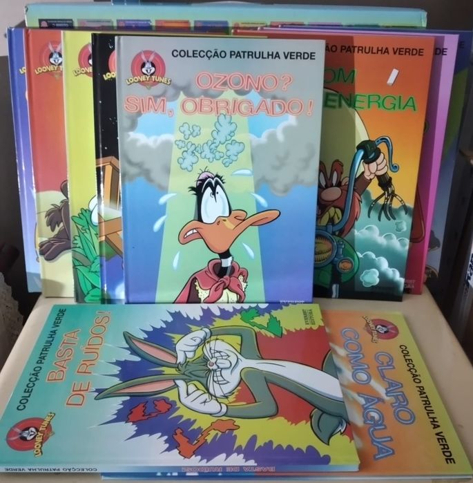 Patrulha verde - Looney tunes Disney - 10 livros novos caixa original