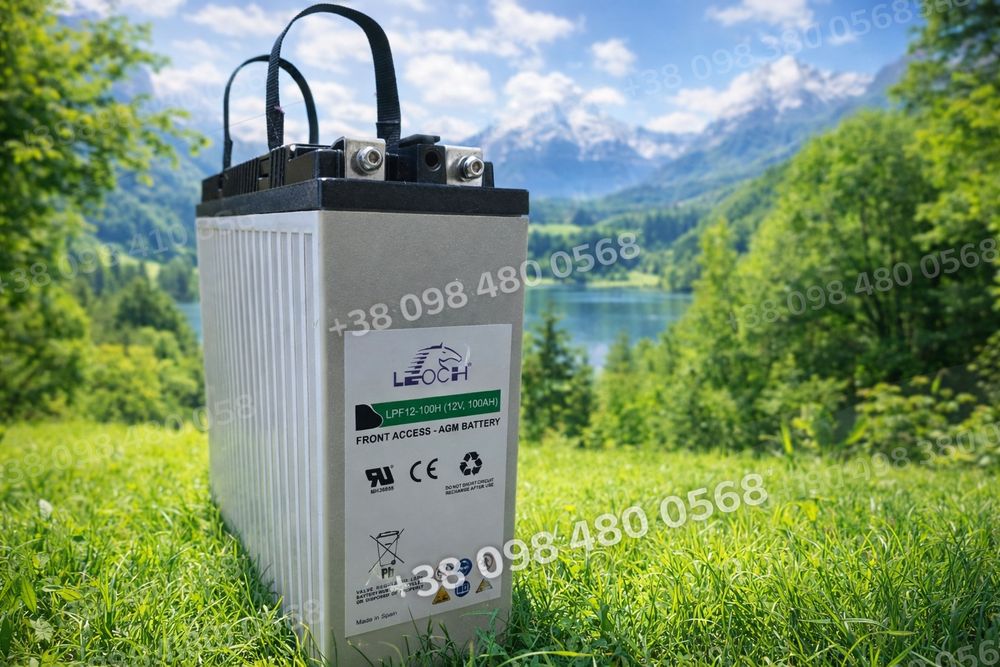 Leoch LPF12-100 Spain гелевые тяговые аккумуляторы акб AGM GEL ИБП ДБЖ