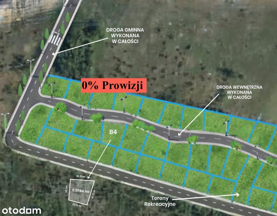 Działka z PNB i pełną infrastrukturą w drodze!