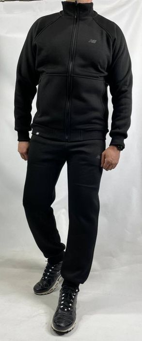 Мужской спортивный костюм New Balance зимний на флисе