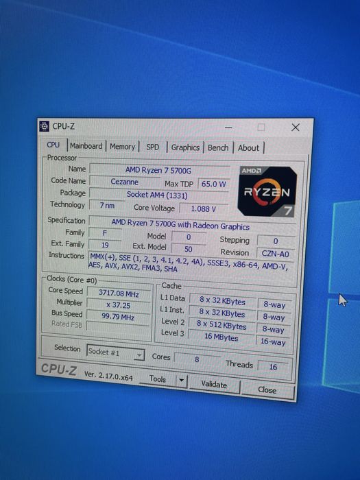 Комплект Asrock B550M Steel Legend, R7 5700G, 32 RAM