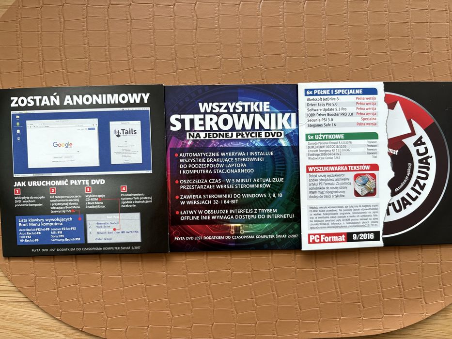 Komputer Świat płyty dvd programy aplikacje Nowe różne