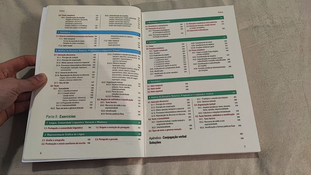 Livro de gramática da Porto Editora