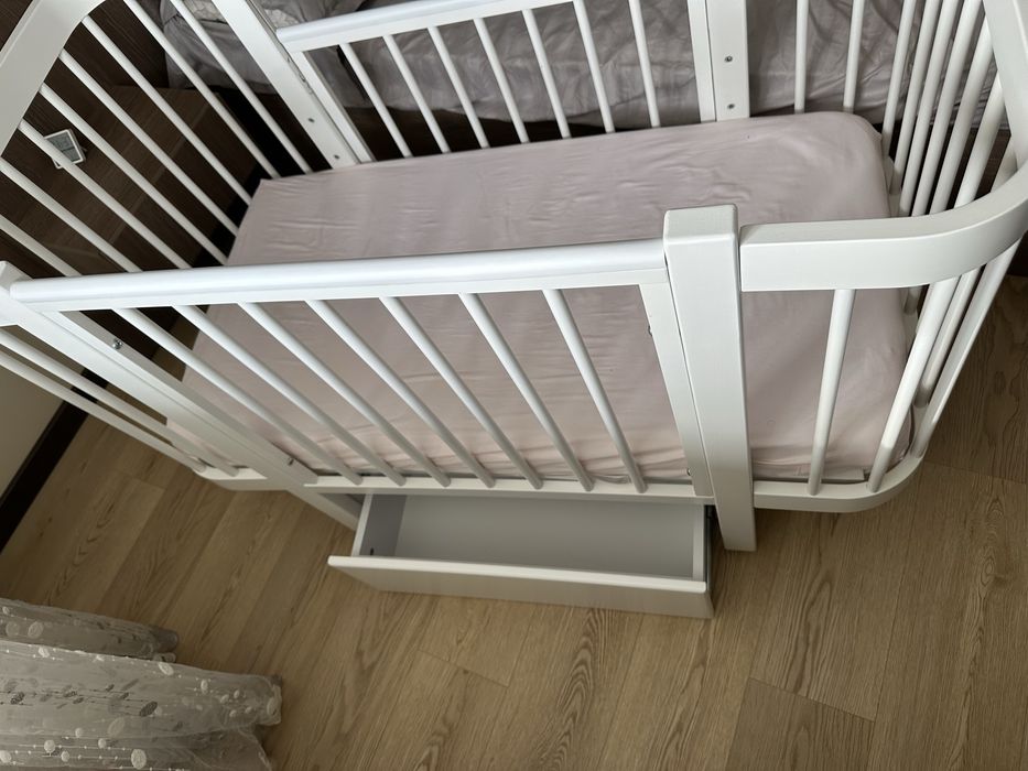 Продам дитяче ліжечко із матрасом