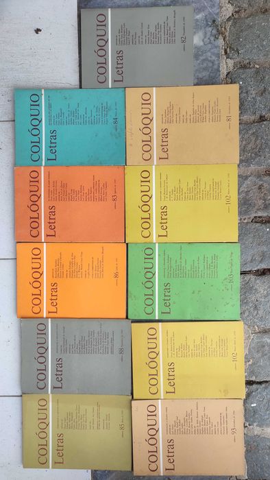 Lote 31 Revistas Colóquio de Letras - Anos 70 e 80