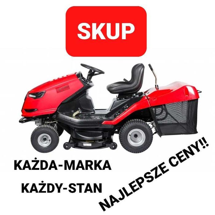 SKUP TRAKTORKOW Traktorek Ogrodniczy Ogrodowy Skup Traktorków Kosiarek