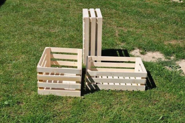 Skrzynka drewniana 60x40x20