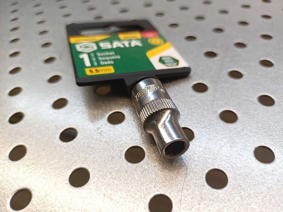 Nasadka 6-kątna 1/4" 5,5 mm Cr-V SATA ST11305SC 5,5mm
