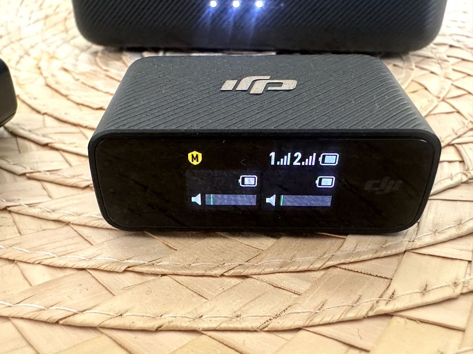 Vendo DJI Mic com caixa de carregamento + acessorios