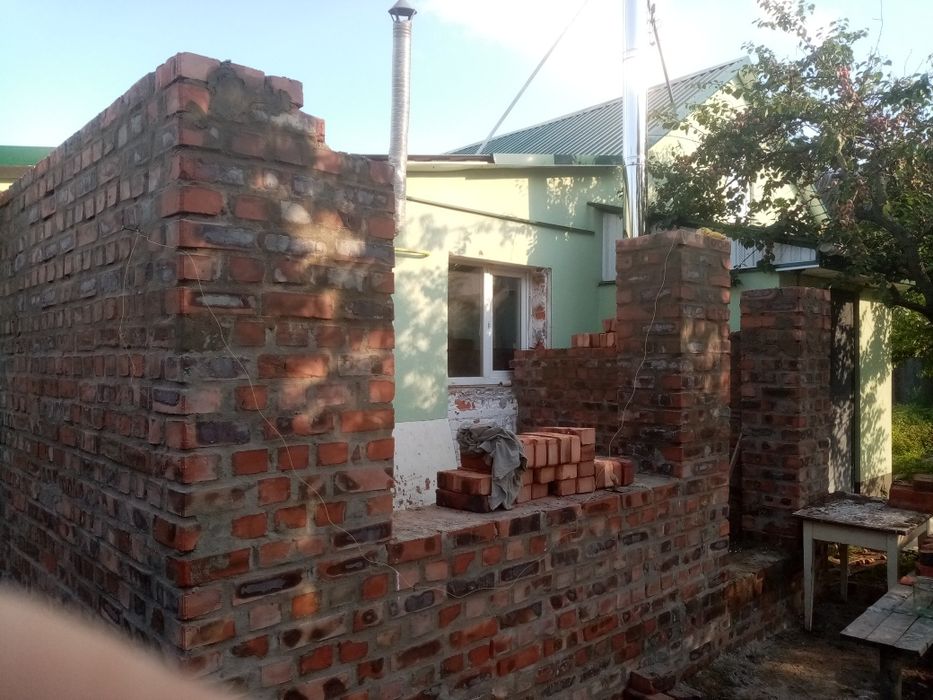 Послуги муляра,будівельні роботи