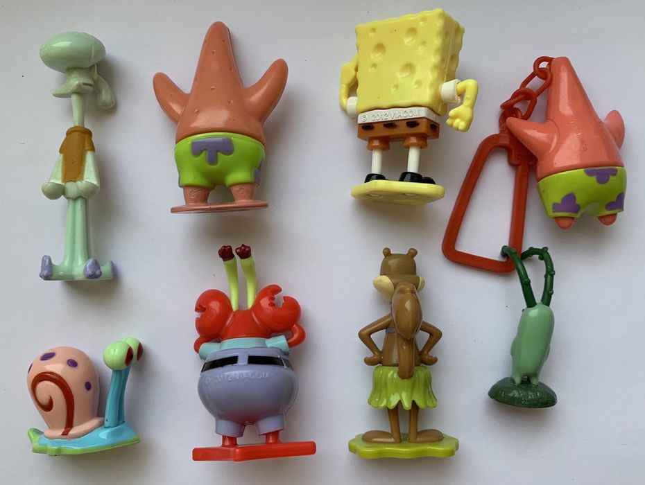 Полная серия киндер сюрприз Губка Боб Sponge Bob (2012)