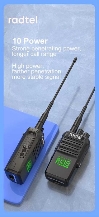 Рация Radtel RT-493.  10 Вт.  IP67.