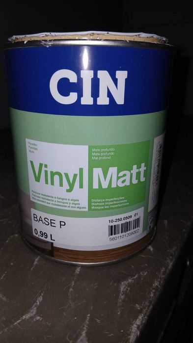 Tinta CIN Nova não usada