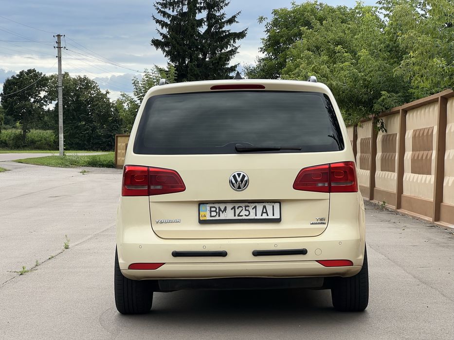 VW TOURAN 2012 1.4 газ метан/бензин