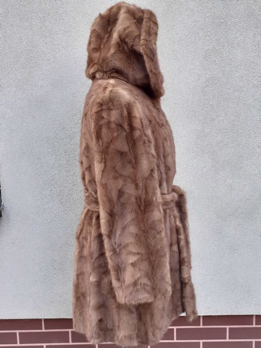 Futro Części Norek Naturalne Rozmiar 40/42