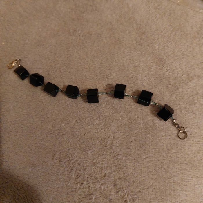 Bransoletka z kwadracikow