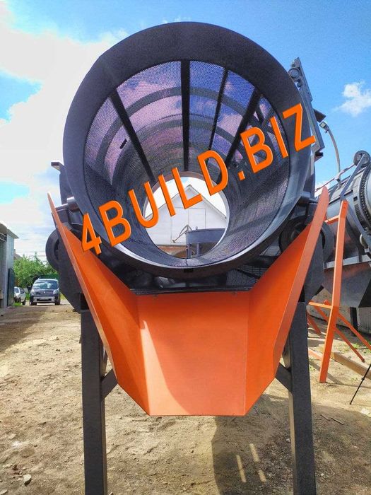 Барабанное сито, вібросито, барабанне сито, просіювач, грохот