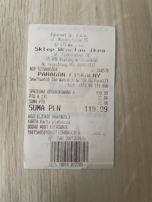 Smartwatch forever IGo Watch 3