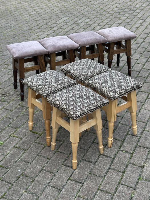 Табуретки в кухню, Табуретки з масиву бук