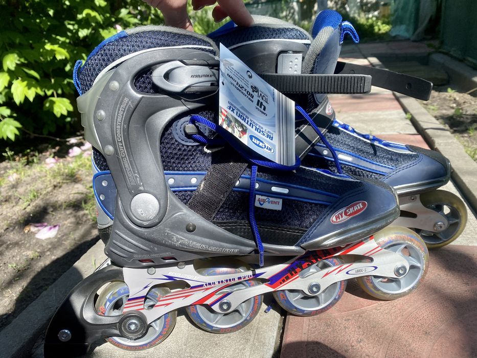 Продам роликові ковзани 41 розміру (EU) - Hy Skate Resolution XF Soft-Inliner Aluminum ( Німеччина)
