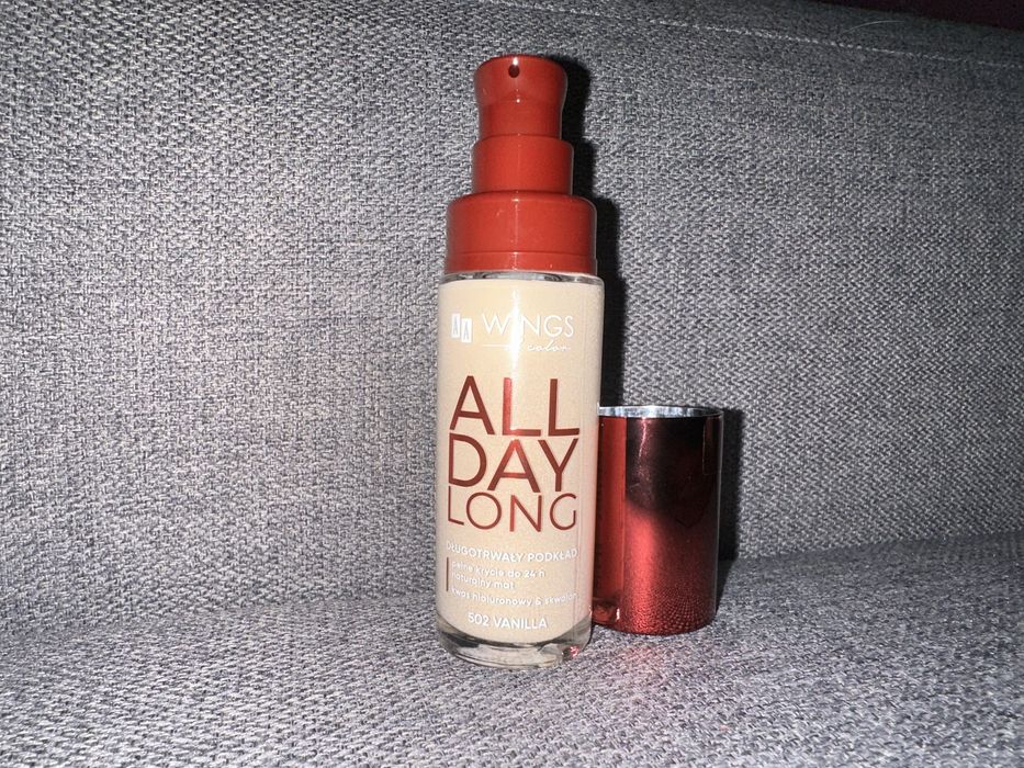 Podkład AA Wings of Color All Day Long 502 Vanilla