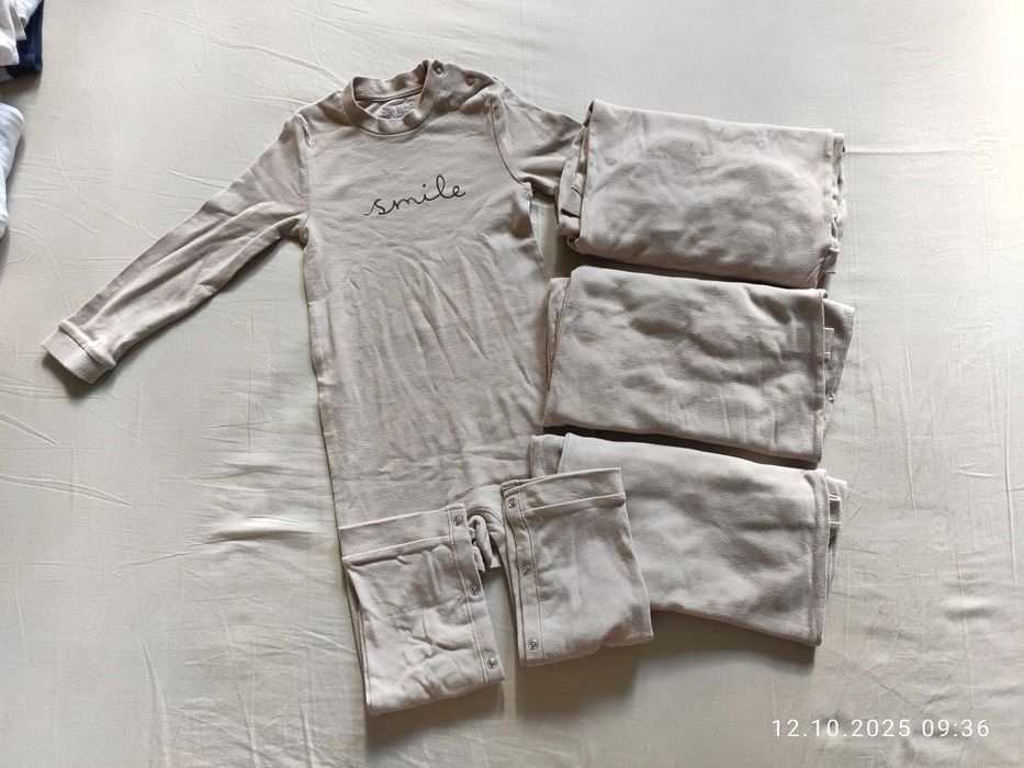 Ціна за 4 шт. Комбінезони бавовняні 3-4 роки 104см. Marks&Spencer