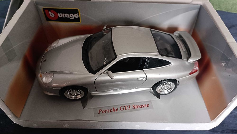 Porsche varios Classicos 356 + 1/18 + Burago + Impecáveis