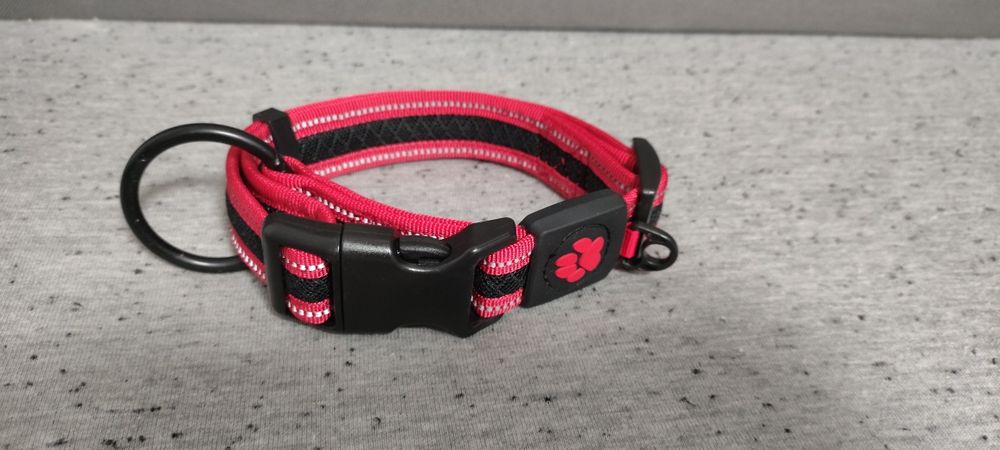 Obroża dla psa z elementami odblaskowymi rozmiar M