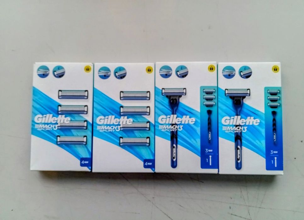 Gillette mach 3 maszynki plus wkłady