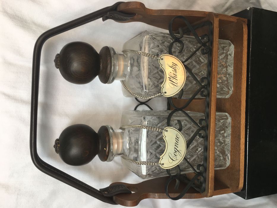 Karafki zestaw do drinków Vintage!