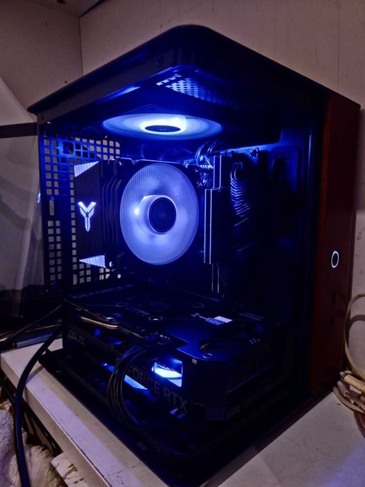AM5 Ryzen 7 ddr5 32gb Komputer sff itx RTX 4060 Asus Win11