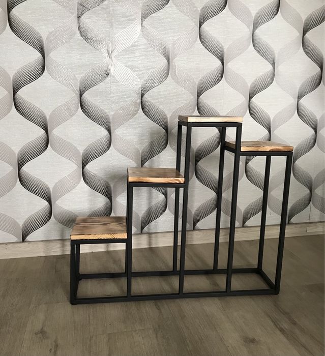 Kwietnik stalowy / metalowy typu loft