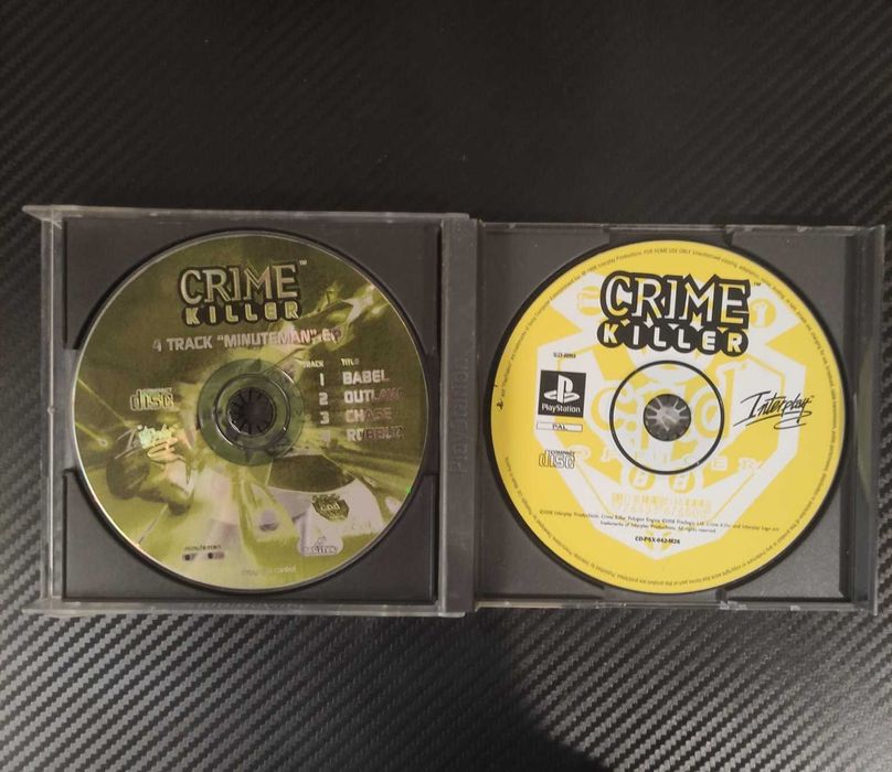 Tomb Raider Chronicles + Crime Killer - PlayStation 1 (PS1)