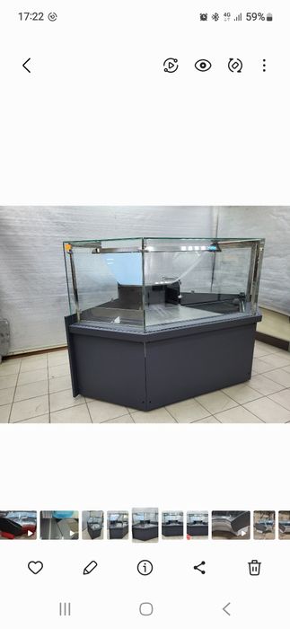 Вітрина кутова Міссурі Технохолод