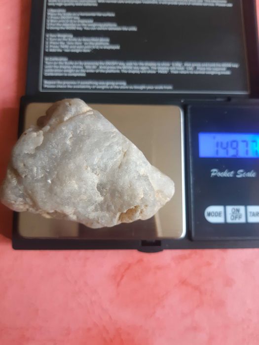 Білий (матовий) кварц - 149 грам.