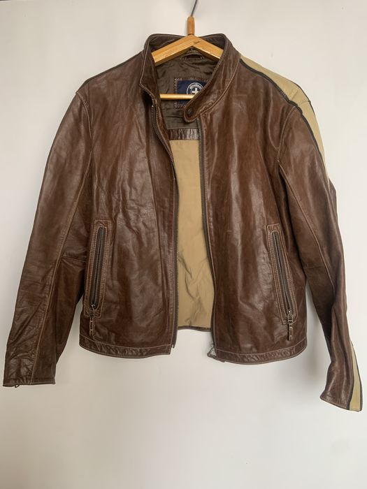 leather biker jacket - купить товары моды и стиля - Цена на OLX.ua