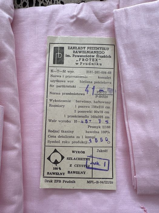 Komplet poscieli Frotex