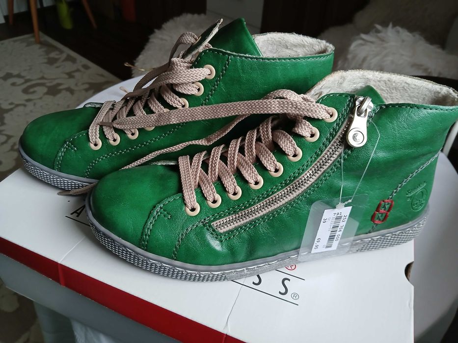 Женские ботинки новые Rieker р.39