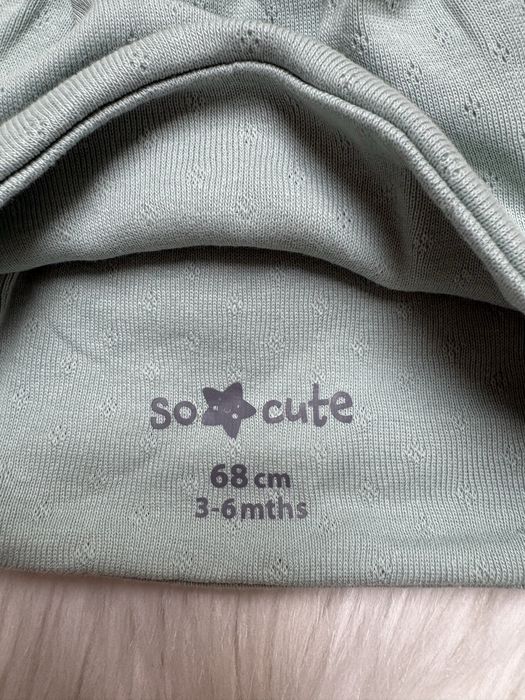 Czapka niemowlęca 3-6 m