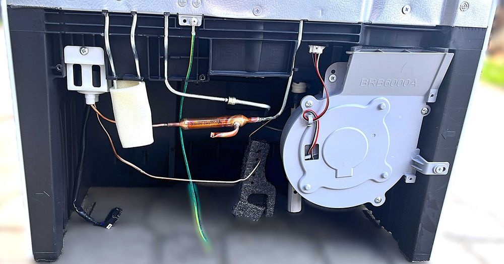 NOWE oryginalne części Samsung BRB70F26DESO - wnętrze, półki, moduł, NOWA