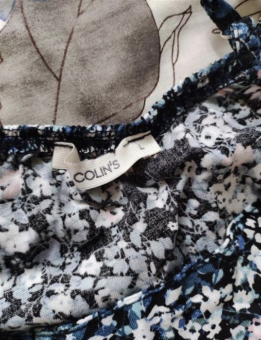 Літня сукня у квітковий принт міді максі плаття сарафан у квіти colins