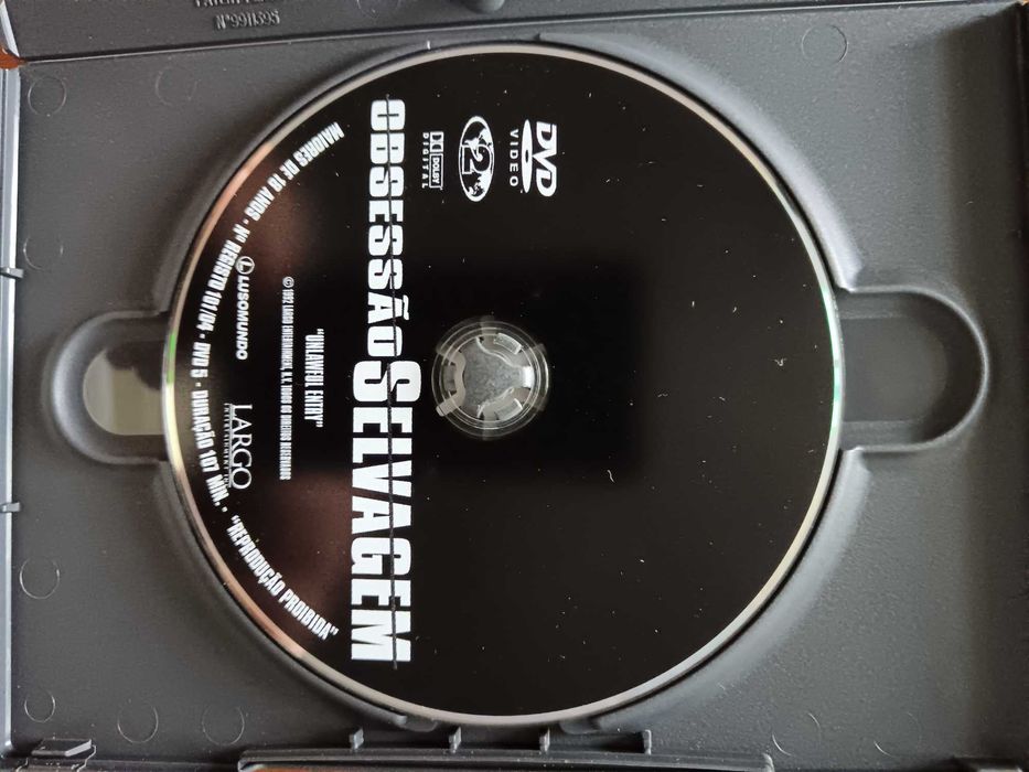 filme dvd original obsessão selvagem