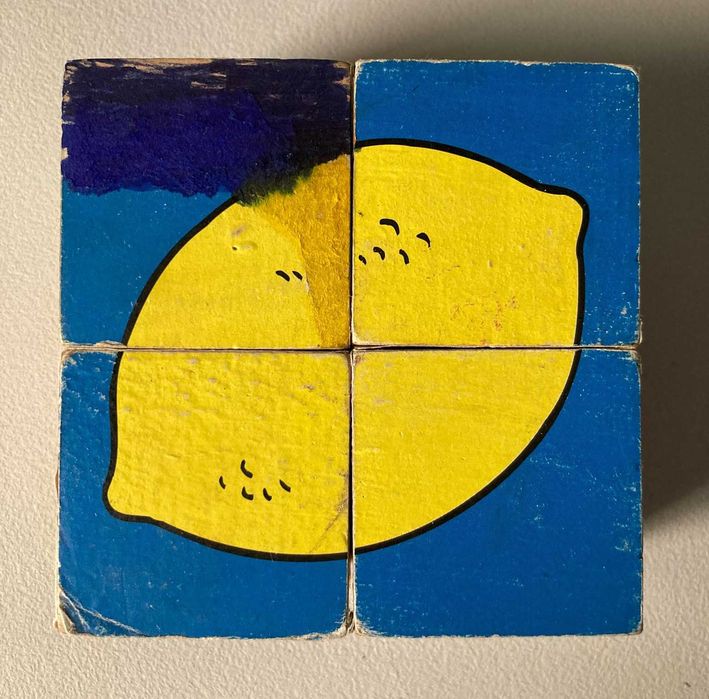 Vintage Cube Puzzle64750705094145126