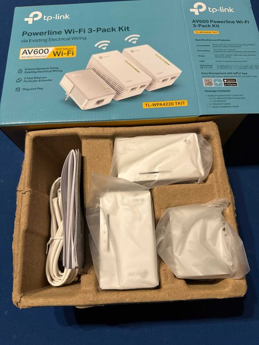 Powerline TP-Link Pack Kit AV600
