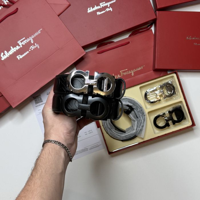 Ремінь , ремень Salvatore Ferragamo 105,110 | комплект